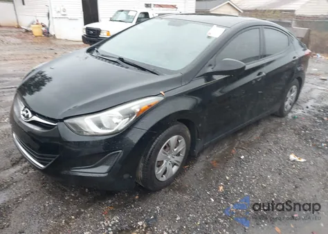 2016 Hyundai Elantra Se из США, поврежденный, VIN KMHDH4AE8GU481089